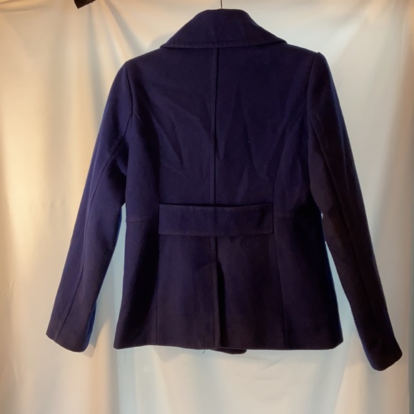 Apostrophe blue wool pea coat. Perfect condition! - Picture 4 of 4